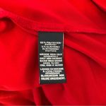 American Living  Red 3/4 Sleeve Ruched Sheath Dress Career Cocktail‎ Party Photo 7