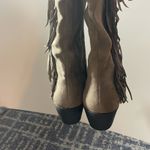 Charlotte Russe  Brown Over the Knee Fringe Boots Photo 7