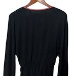 Pitusa New Mykonos Tassel Dress Black Pink Trim Pima Cotton Modal Size Standard Size M Photo 5