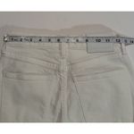 Aritzia Denim Forum Jeans Sz 25x28L Twiggy High Rise Flare White Spring Festival Photo 7