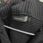 Amazon Zesica Women’s Black Collar V Neck Sweater Photo 3