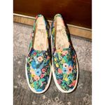 Keds Floral Slip On Canvas Sneakers Women Size 7 Photo 2