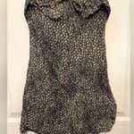 Roxy  Women’s Black Micro Floral Strapless Romper Size S Photo 0