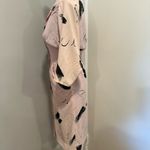 VTG 60s/70s Sz: 5/6 PV Rich Pink Abstract Button Down Dress. Pockets. Union made Size undefined Photo 14