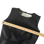 Lulus Mini Dress Womens M Black Floral Lace Open Back Skater Flowy Goth Fairy Photo 7