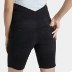 Isabel Maternity by Ingrid & Isabel Over Belly Bermuda Maternity Jean Shorts Photo 1