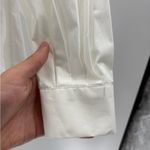 Cuyana  Poplin office Balloon white Sleeve Shirt long sleeve blouse size xs NWT Photo 4