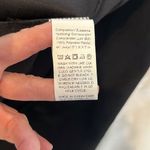 SheIn sz6 NWOT black edgy faux leather raw hem open front shawl collared jacket Photo 3