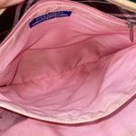 Burberry Blue Label Plaid Tote Bag with Tan Handles Photo 12