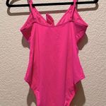 Gap NWOT Hot Barbie Pink Swimsuit Size M Photo 2