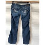 Silver Jeans Co  Frances Bootcut Jeans Dark Wash Embellished Pockets Women's 18 Photo 1