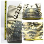 Simply Vera Snakeskin Patent Leather Handbag Purse Blue Photo 9