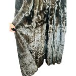 Revillon Paris Brown Black Vintage 70s Genuine Mink Fur Full Length Coat Size L Photo 3