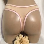 Elle Macpherson SET Pink & Tan Prism Bra & Thong 34C NEW Size undefined Photo 5
