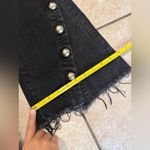 Rachel Roy Black Stretch Denim Studded High Waist Crop Flare Jeans Women's Sz 32 Photo 4