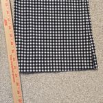 ALBION FIT Albion Gingham Check Crop Jumpsuit Black White Sz‎ S Photo 9