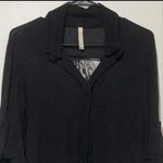 Paper Crane  black high-lo lace blouse Photo 2