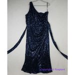 City Chic New!  Athena Maxi sequin Dress navy blue,‎ size 24 Photo 2