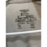 Patagonia Women M Gray Long Sleeve 1/2 Zip Performance Pullover Outdoor Hiking Photo 3