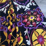 Haute Hippie  Yellow and Purple Flare Casual Pants Photo 3