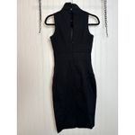 Marciano Black Bodycon Mini Dress Stretch High Neck Sleeveless Bodyfit Party 0 Photo 1