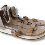 Merrell  Roam Mid Buckle Gladiator Style Sandals Moon Women's Size 9 Gorpcore EUC Photo 0