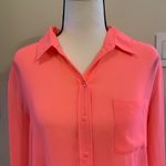 Kut From The Kloth KUT from the Cloth | bright pink button down top Photo 4