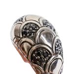 John Hardy Sterling Silver 925 Naga Lava Black Sapphire Dome Ring Cocktail .925 Photo 12