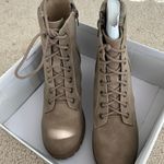 Pink Lily Combat Boots Photo 0