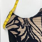 Covington  Woman Black and tan Beige Floral Sleeveless floral dress 18 W Photo 12