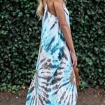 Boho Printed Long Party Women Dress Casual V Photo 3