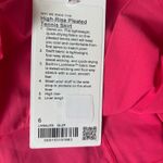 Lululemon  High-Rise Pleated Tennis Skirt Glaze Pink Size 6 Photo 5