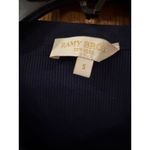Ramy Brook  Colette Navy Flutter Sleeve Top - Size Small Photo 3