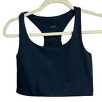 Girlfriend Collective  Racerback Paloma Black Sports Bra Sz. S Photo 2