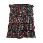 Twenty One Strapless Ruffle Dress Multicolor Leopard Print Party Cocktail Photo 4