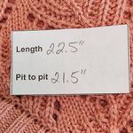 LC Lauren Conrad Lauren Conrad Pink Ruffle Pointelle Cardigan NWT Size XL Pink Cardigan Photo 10