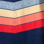 Ecote Ecoté Navy Dress with Stripes Sz S Photo 4