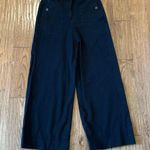 J.Crew Sydney black wide leg crop jeans size 4tall Photo 4