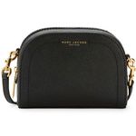 Marc Jacobs Playback Saffiano Black Leather CrossBody Bag Photo 0