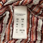 Liverpool  Los Angeles Abstract Stripe Puff Sleeve Top Photo 7
