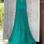 High Low maxi dress with beautiful crochet detail Photo 0