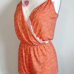 🔥 3/$30 Gilligan & O’Malley Total Comfort Pajama Romper Orange Size XS Photo 0