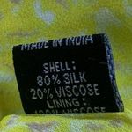 Karina Grimaldi New  Chelsea Print Top Blouse Medium Yellow Photo 8