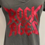 Rock of Ages 10th Anniversary Broadway tour v neck T Photo 1