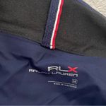 RLX Ralph Lauren Navy Blue Womens Waterproof Hooded Golf Jacket Size M Size M Photo 12