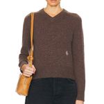 Sporty and rich cashmere Brown V Photo 1