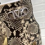 Michael Kors Parker Snake Embossed Faux Leather Platform Boots Photo 7