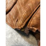 Lane Bryant Genuine Leather Jacket Textured Zip Front Women’s 14/16 Pockets Photo 5