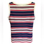 Vintage Red white and blue sleeveless top Size M Photo 1
