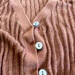 Free People  Intimately pullover brown ribbed stretch knit vest Size XS Photo 2